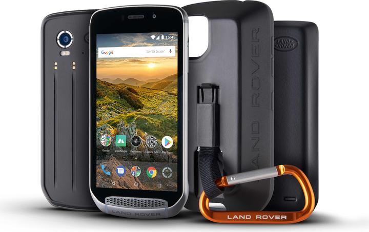 Actual product image Land Rover Explore (64 GB, Black, 5", Hybrid Dual SIM, 16 Mpx, 4G)