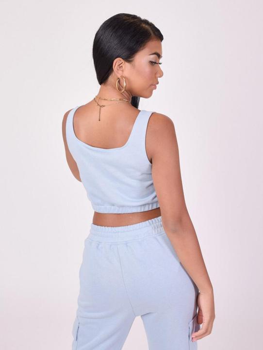 Actual product image Project X Paris 's basic wide strap crop top (M)