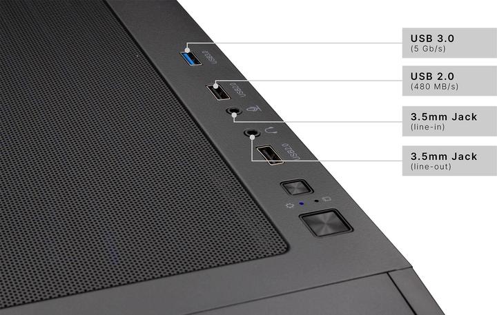 Produktbild Captiva R86-457 (AMD Ryzen 7 5700X, 32 GB, 1000 GB, GeForce RTX 4060)