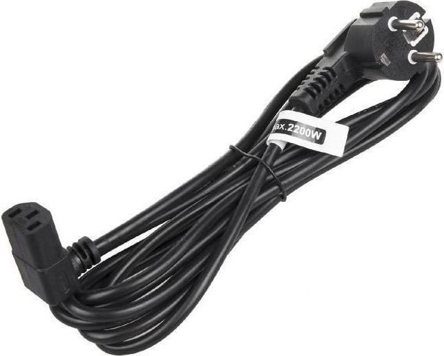 Produktbild Maclean MCTV-854 - Netzkabel, gewinkelt, 3-polig, EU-Stecker, 3m (3 m)