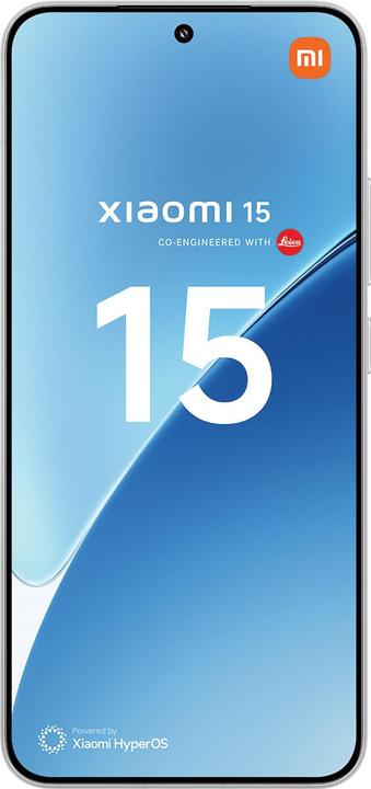 Produktbild Xiaomi 15 (256 GB, White, 6.36", Dual SIM, 50 Mpx, 5G)