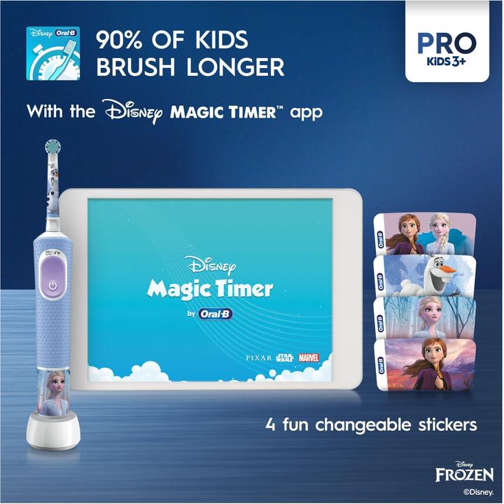 Actual product image Oral-B Pro Kids (Oscillating toothbrush)