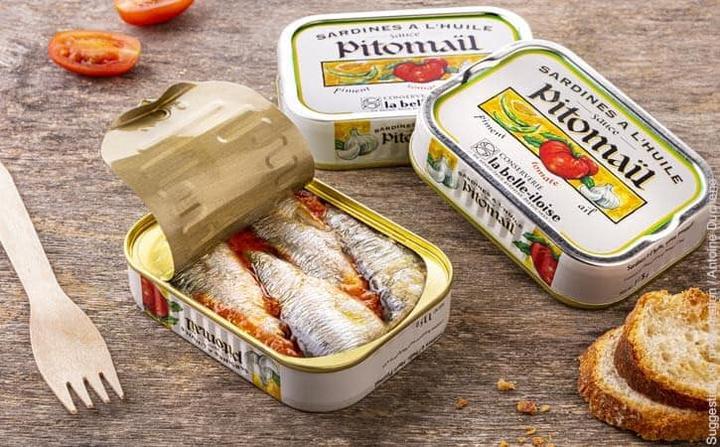 Produktbild La Belle Iloise Sardinen in Pitomaïl-Sauce (115 g)