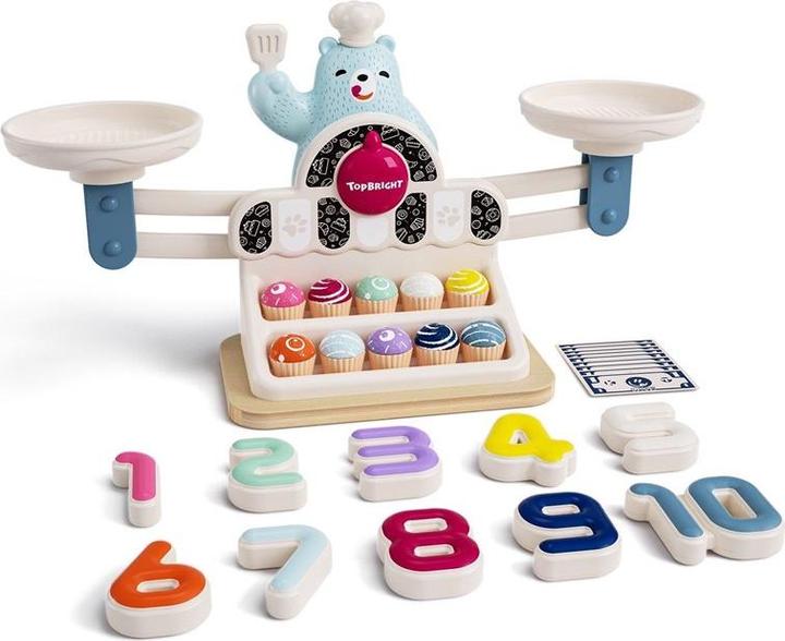 Immagine prodotto Topbright Toys Scala dell'orso gommoso / Scala dell'orso gommoso PREMIO TOY 2023 (Tedesco, Inglese, Francese, Italiano, Spagnolo, Olandese, Slovacco, Ceco, Russo, Rumeno, Serbo, Svedese, Sloveno, Norvegese, Bosniaco, Croato, Bulgaro, Lituano)
