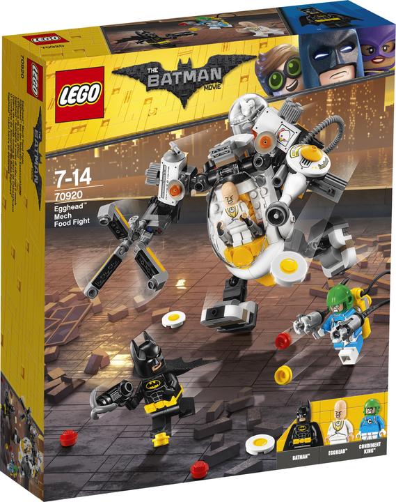 Actual product image LEGO Eggheadat the robot food battle (70920, LEGO DC)
