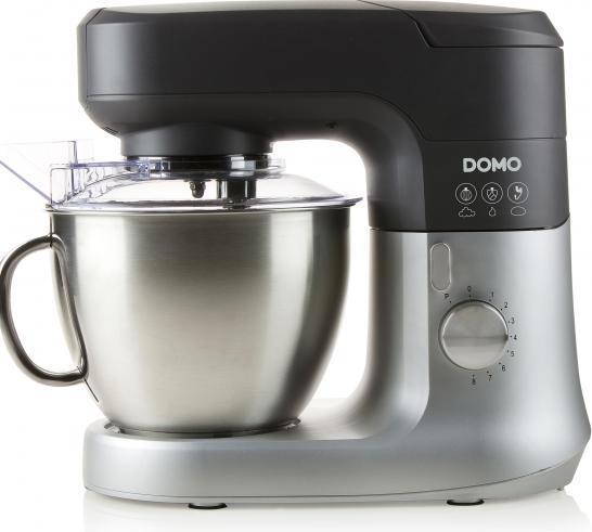 Actual product image Domo Food processor complete set 4.5 litre bowl DO9182KR Professional kneading machine (1000 W)