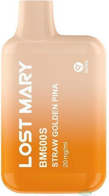 Lost Mary Straw Golden Pina (Ananas, Kokosnuss, Erdbeere)