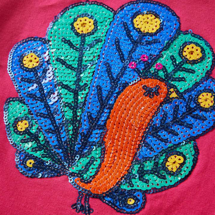 Actual product image VidaXL Children's sweatshirt bright pink 116,Material: 95 % cotton. 5 (116)