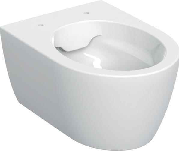 Actual product image Geberit iCon wall-mounted WC low-flush, rimless, reduced projection, 502.380.00.