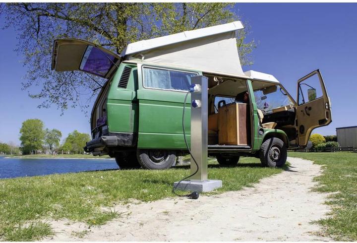 Produktbild As - Schwabe Camping CEE Adapterleitung mit Spannungsanzeige (CEE 7/3, CEE 7/3)