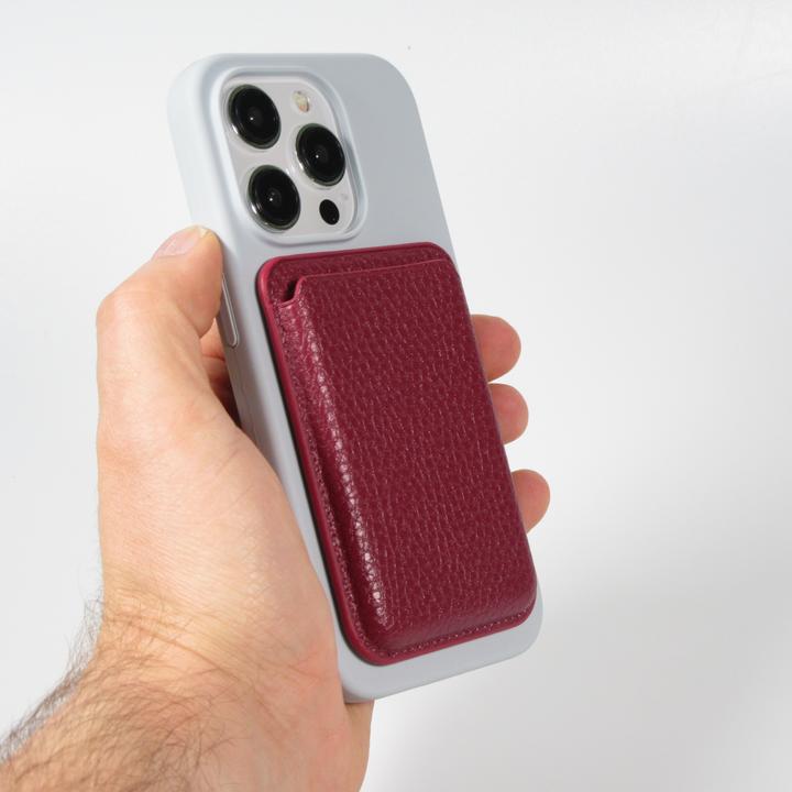 Image du produit PhoneLook Portes-cartes MagSafe magnétique en cuir végan avec aiment fort