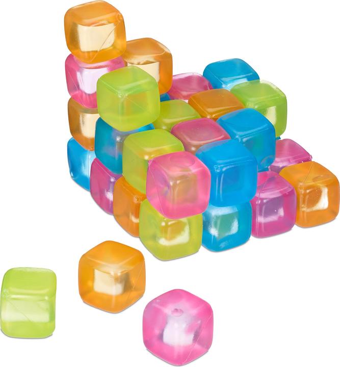 Pink, Blue, Orange, Green
