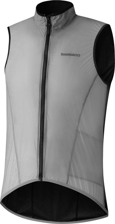 Actual product image Shimano Men Beaufort Wind Vest Light anthracite grey (M)