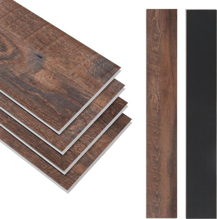 Immagine prodotto neu.holz SPC Klickboden Okapirg 40 Dekordielen 8,784 m² Rustical Oak () (Pavimento vinile, 8.78 m²)