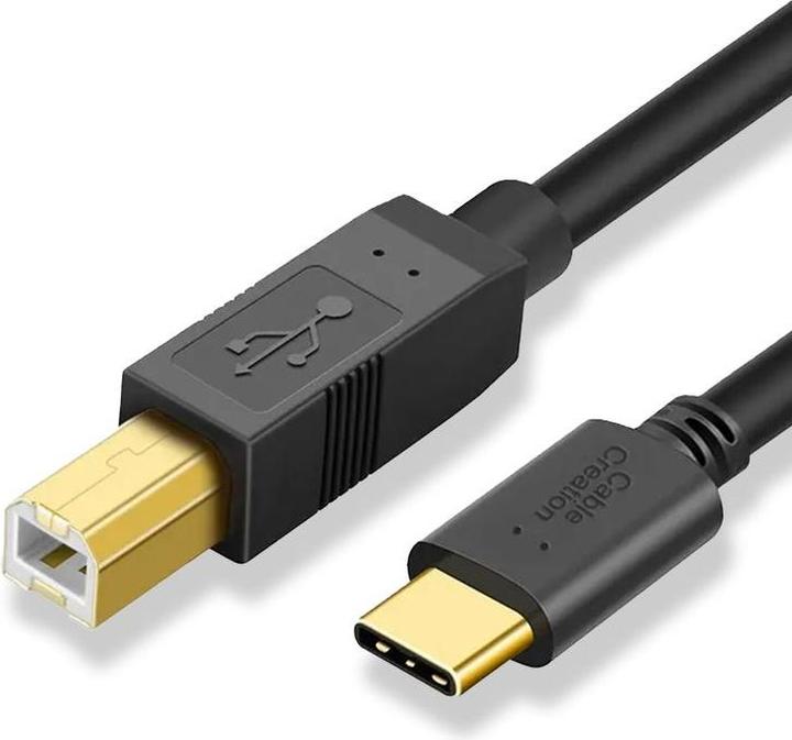Actual product image Hermex USB C - USB B (2 m)
