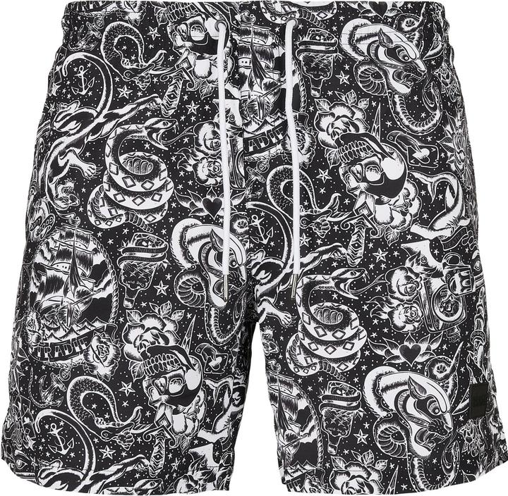 Urban Classics Pattern Swim Shorts
