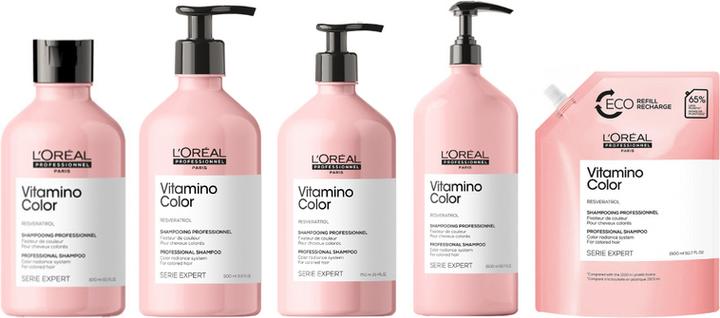 Produktbild L'Oréal Professionnel Serie Expert Vitamino Color Refill (500 ml, Flüssiges Shampoo)