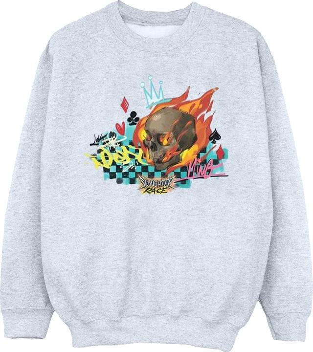 Disney Wreck It Ralph Race Skull Sweatshirt (XXL)