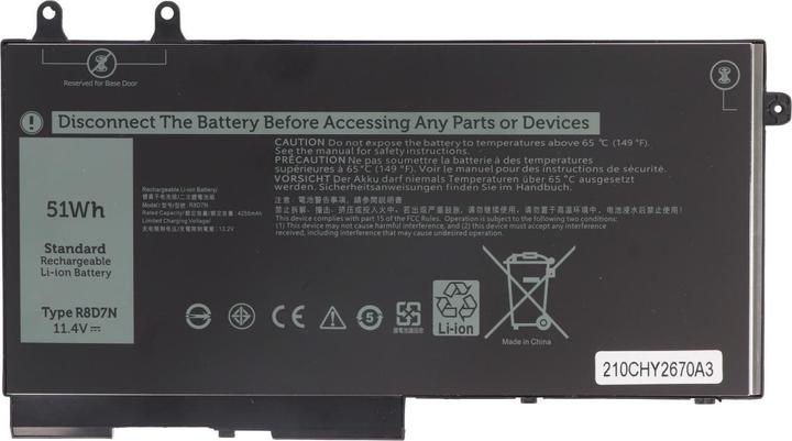 Actual product image AccuCell Battery Dell Latitude 5401, 5501 (4470 mAh)