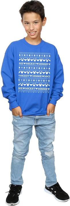 Immagine prodotto Disney Mickey And Minnie Christmas Fair Isle Felpa Ragazzi (140, 146)