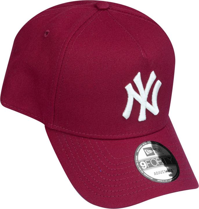 Actual product image New Era 9Forty A-Frame Trucker Cap New York Yankees cardinal