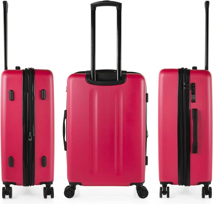 Actual product image Skpat 3-teiliges Hartschalenkoffer-Set (97 l, Hand luggage (up to 50 litres), M (50 - 90l), L (90 - 115l))