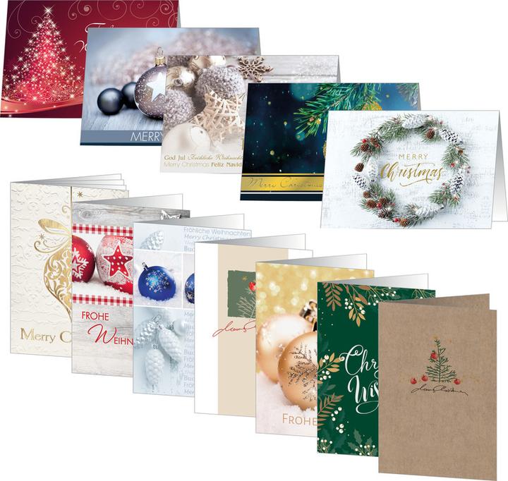 Produktbild Sigel 10 Weihnachtskarten White Apple DIN A6 (10 Stk.)