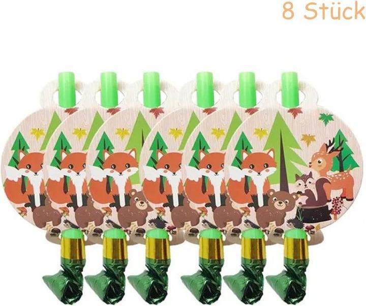 Produktbild ASMI 75-teiliges Party-Set Wald Tiere
