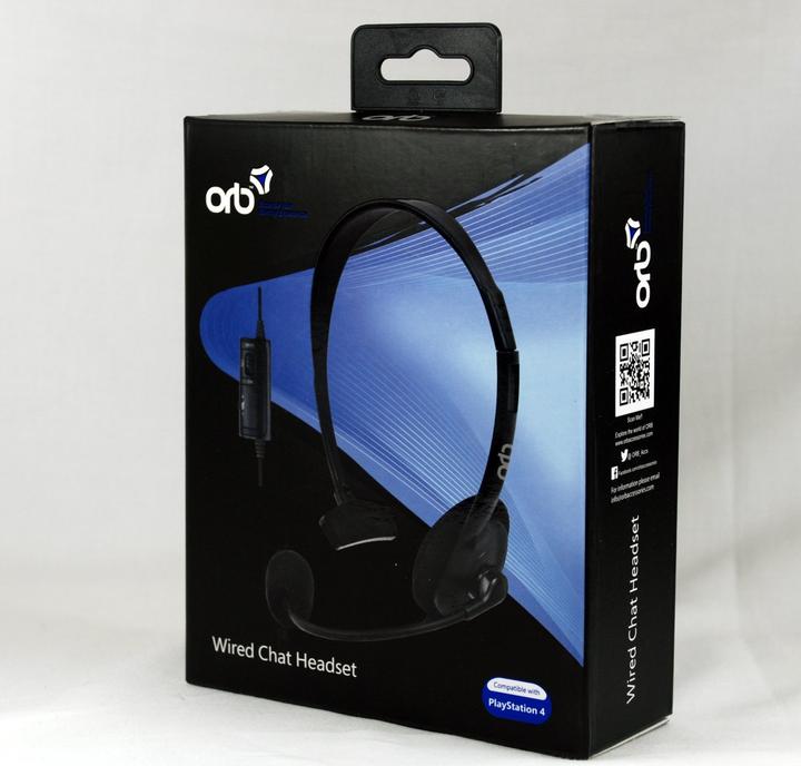Actual product image ORB Playstation 4 - Wired Chat Headset () (Cable)