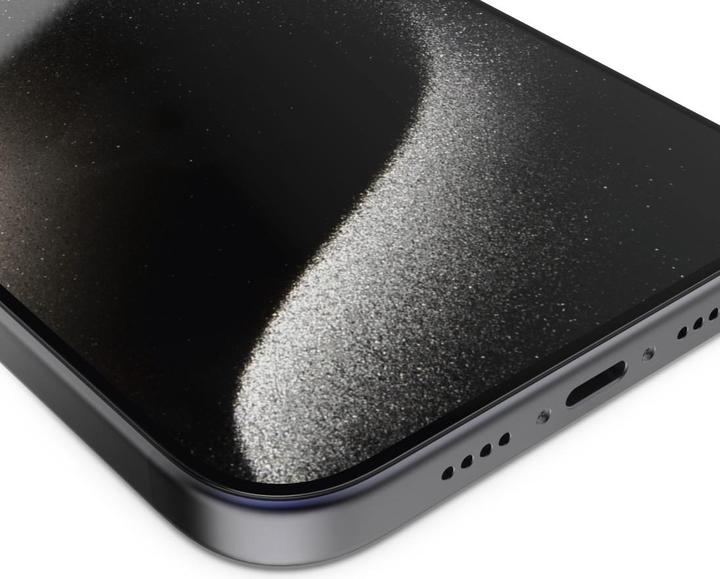 Actual product image Hama Super Hybrid (1 Piece, Apple iPhone 15 Pro Max)