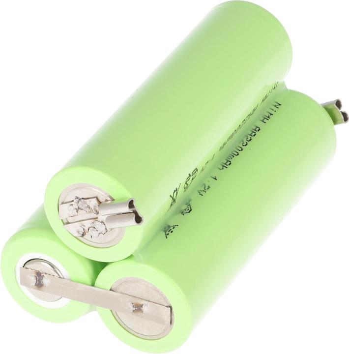 Actual product image AccuCell Battery bellissima ermilia Type 1870 B with 2 plug-in contacts (1 pcs., 2100 mAh)