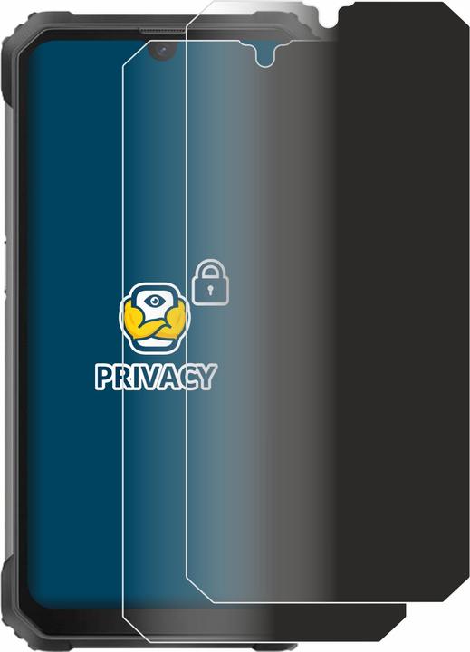 Actual product image BROTECT Anti-spy privacy film Blue light protection film (2 Piece, Blackview BV8800)