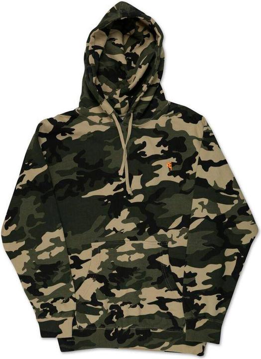 Actual product image Pizza Emoji Camo Hoody (M)