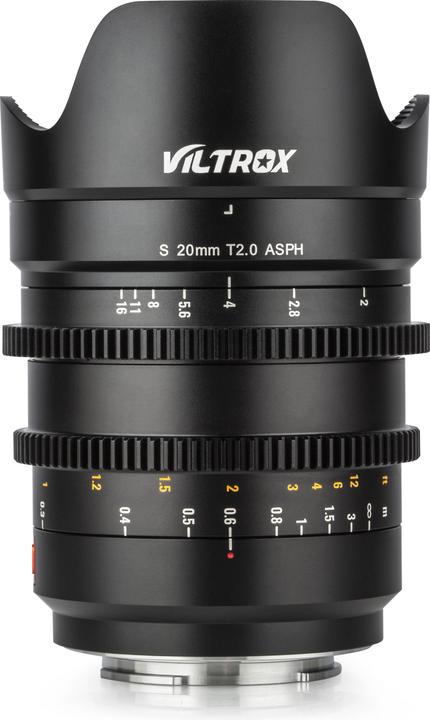 Produktbild Viltrox E-20mm T2.0 S Full Frame, Manual focus Cine lens for Sony E mount, 20mm/T2.0 (Sony E, APS-C / DX)