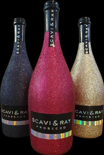 Produktbild MBG SCAVI & RAY Prosecco Frizzante Bling Bling Glitzer Pink 75 cl / 11 % Italien (1 x 75 cl)