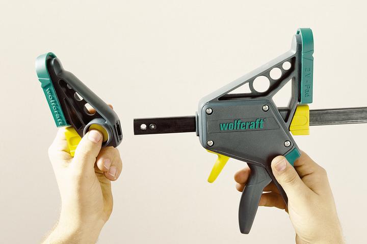 Produktbild wolfcraft wolfcraft 1 EHZ - Einhandzwinge PRO 100/915mm (915 mm)