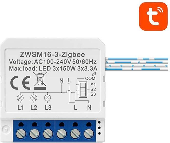 Produktbild Avatto Smart Switch Module ZigBee ZWSM16-W3 TUYA (Heizungsaktor)