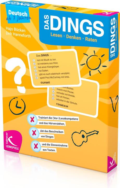 Produktbild Das DINGS (Deutsch)