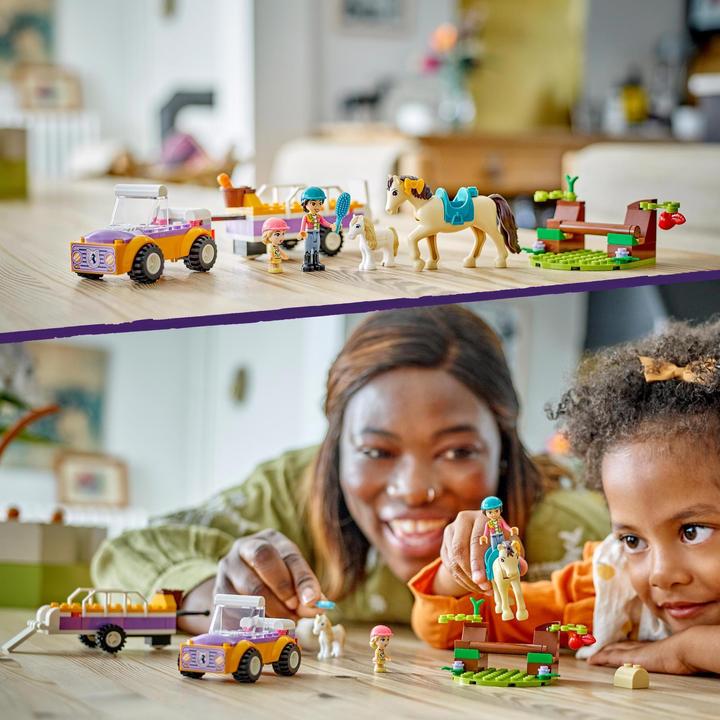Produktbild LEGO Pferde- und Pony-Anhänger (42634, LEGO Friends)