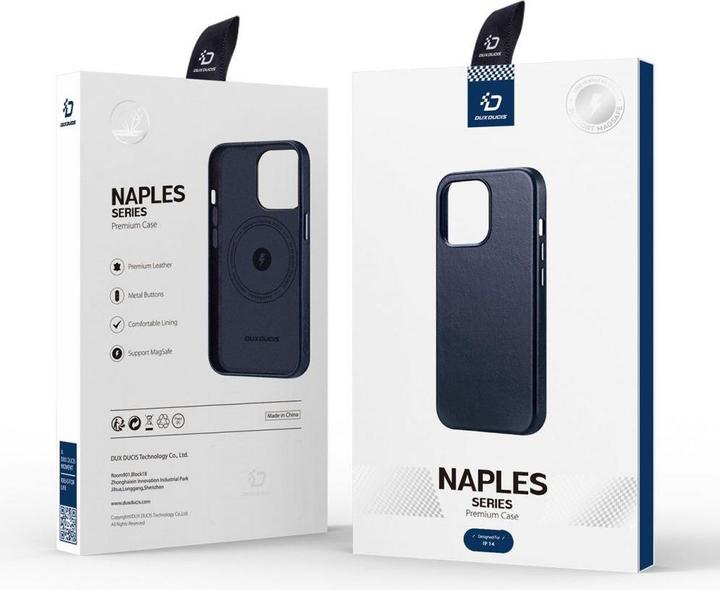 Produktbild Dux Ducis Naples Series Echtleder Hülle (Apple iPhone 14)