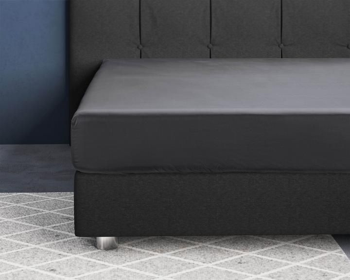 Produktbild Palo Satin Spannbettlaken (120 x 200 cm)