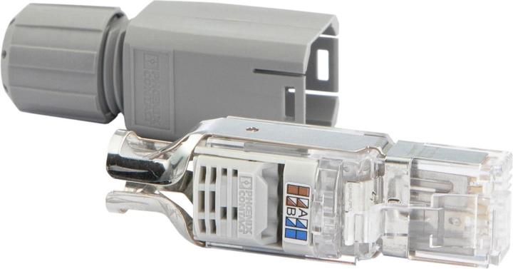 Immagine prodotto Dätwyler Spina RJ45, IP20 Cat.5/5e Montaggio in campo (Connettore del cavo di rete)