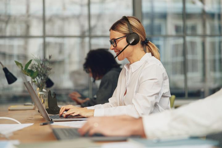 Produktbild Yealink WH64 MS Stereo NC(DECT, USB, Bluetooth (Kabellos, USB-C)