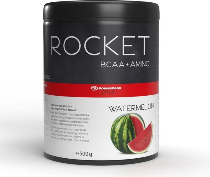 Image du produit PowerFood One One Rocket BCAA (Pastèque, 1 pcs, 500 g)