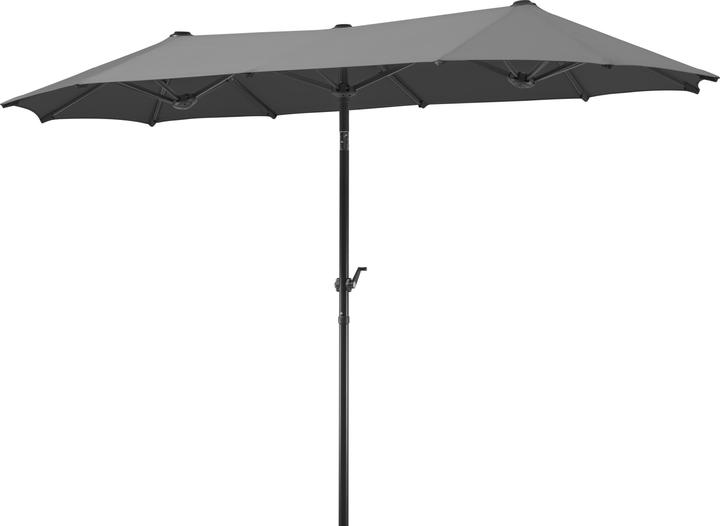 Produktbild Schneider Schirme Sonnenschirm Schneider Salerno 300x150 cm anthrazit (1.50 m)