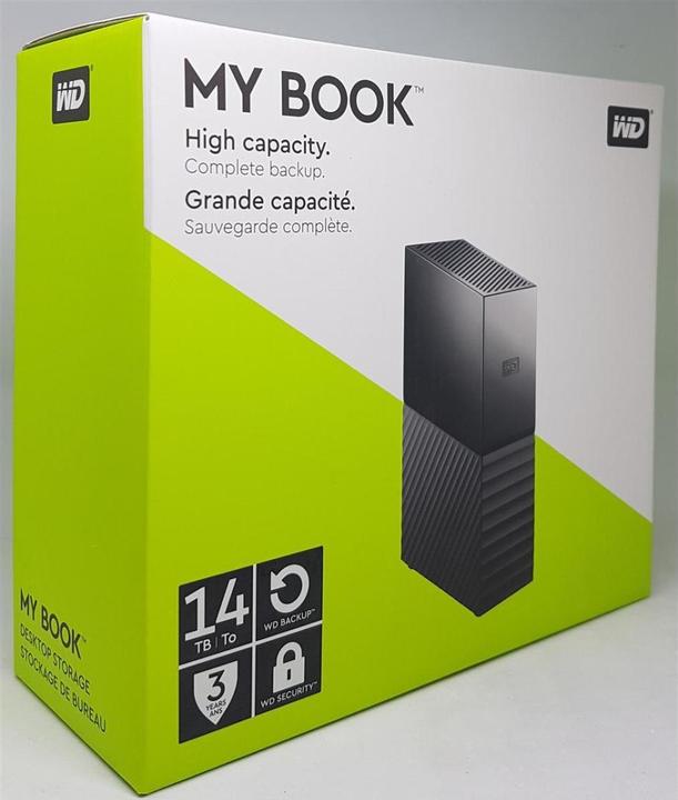 Actual product image WD My Book (14 TB)