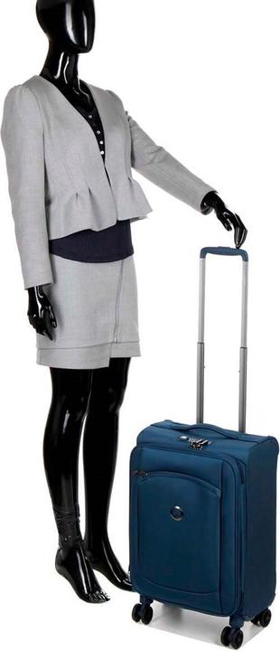 Actual product image Delsey Walizka podwójne kółka 55cm JASNY NIEBIESKI (43 l, Hand luggage (up to 50 litres))