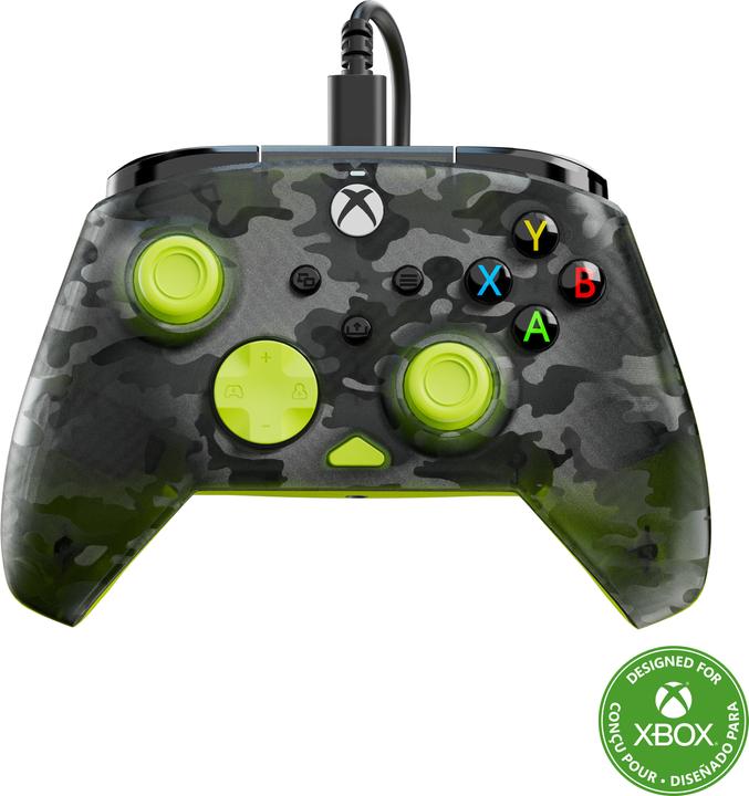 Image du produit Turtle Beach Rematch Core Wired Controller · XB · Ghost Camo Black & Yellow (PC)