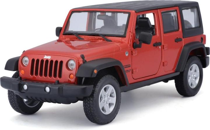 Produktbild Maisto Jeep Wrangler Unlimited 2015 1/24 orange