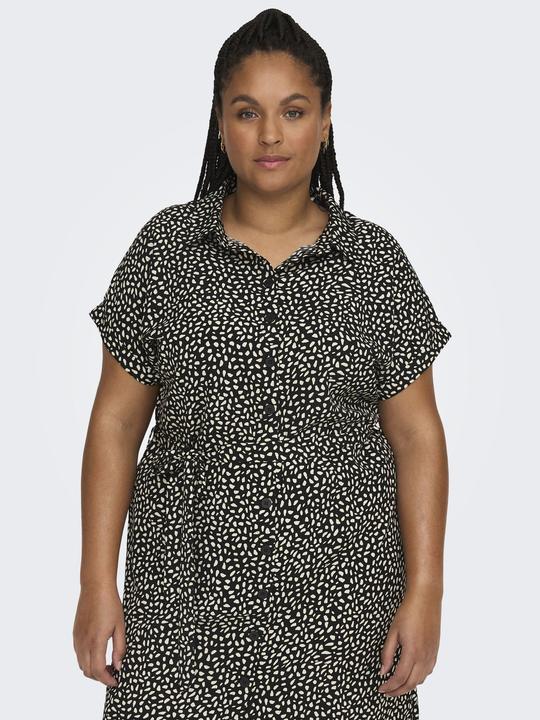 Produktbild Only Curvy Taillengürtel Blusenkleid (44)